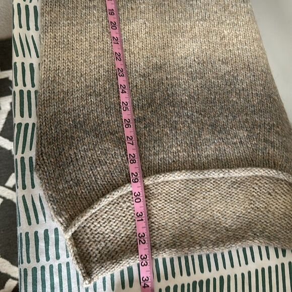 Aritzia Wilfred Italian Yarn Turtleneck Womens Ombré Wool Blend Sweater Tunic XS - Picture 8 of 11